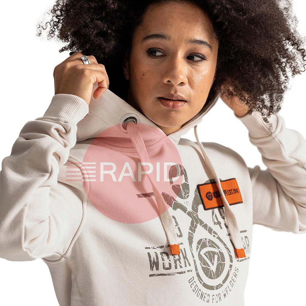 681280012FF  Kemppi Wear 0024 Sand Women Hoodie - Large